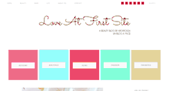 Desktop Screenshot of loveatfirstsiteblog.com